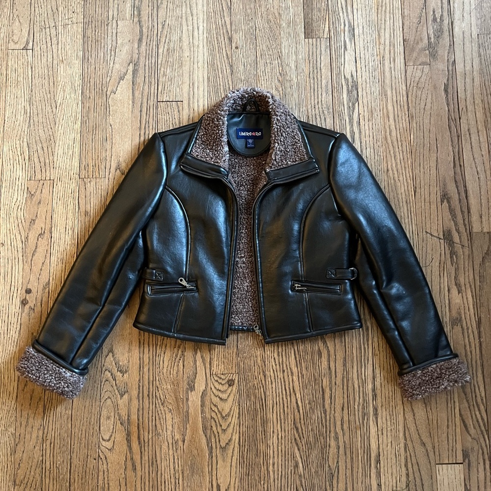 Brown Sherpa lined jacket
